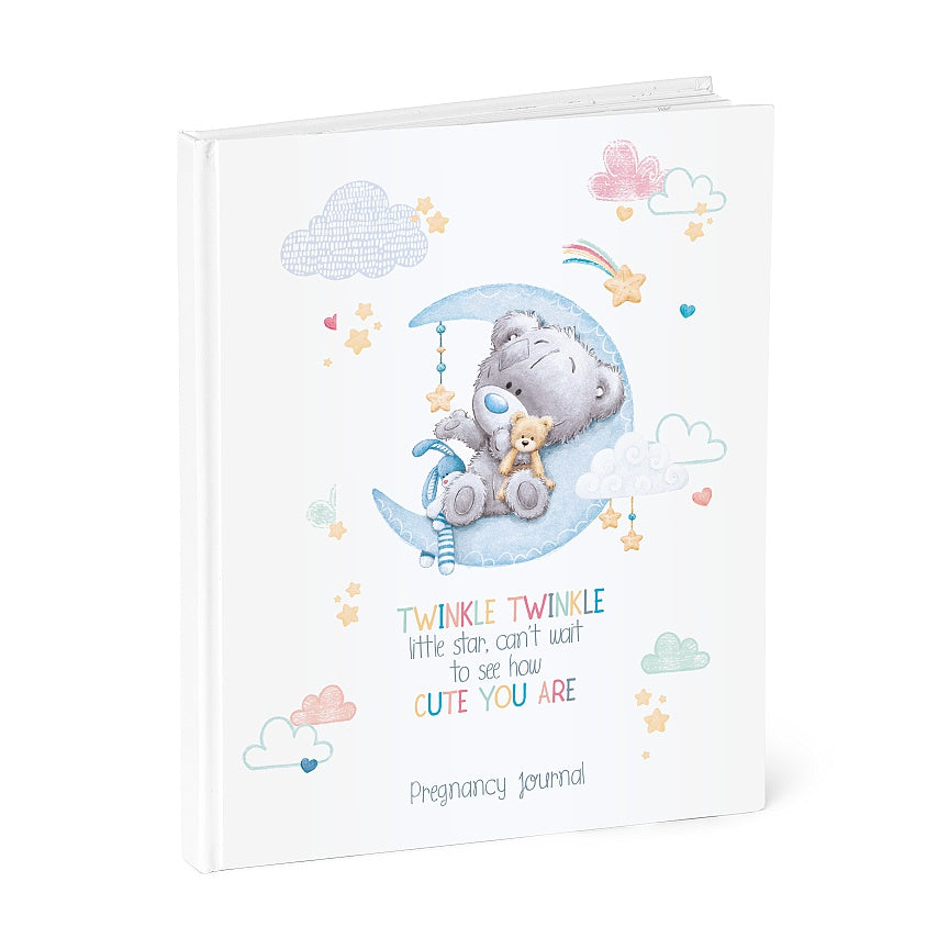 Carte Blanche Tiny Tatty Teddy pregnancy journal from Books & Journals, featuring a cute teddy design for documenting pregnancy milestones.