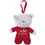 Carte Blanche Me to You Tatty Teddy Christmas tree decoration bauble with festive design and "My First Christmas" message.