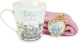 Carte Blanche Tatty Teddy socks, mug, and Shine Bright keyring in a luxury gift box from the Signature Collection.
