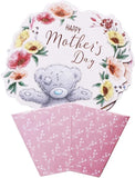 Carte Blanche bear greeting card with arms outstretched, featuring a charming illustration perfect for special occasions.