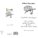 Carte Blanche Father's Day greeting card featuring humorous message, suitable for celebrating dads on special occasions.