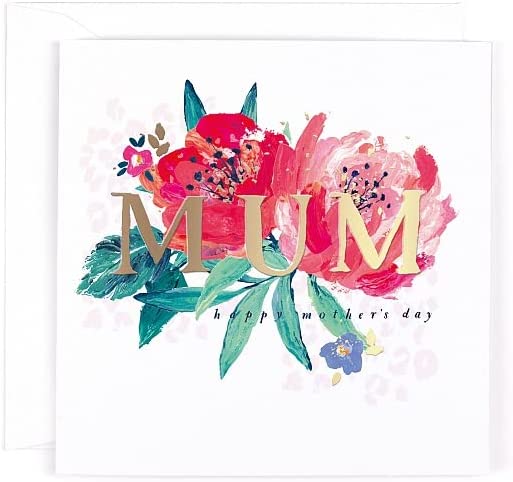 Carte Blanche Hotchpotch Mum Mother’s Day greeting card with colorful, artistic design and heartfelt message on the front.