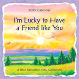 Carte Blanche greeting card with a heartfelt message, featuring colorful floral design, perfect for expressing friendship.
