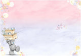 Carte Blanche Me to You Bear Tatty Teddy new home greeting card featuring a cute teddy bear illustration.