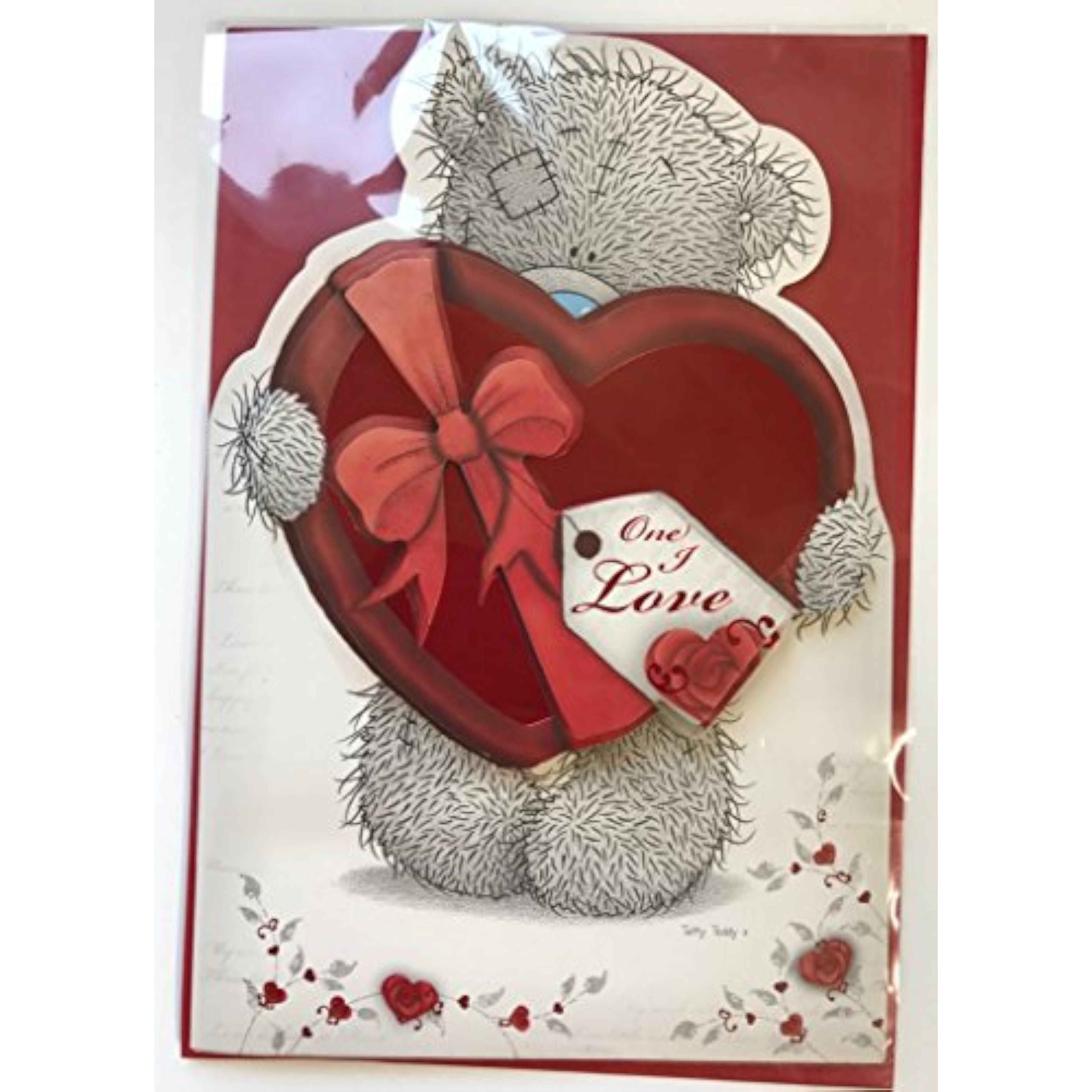 Carte Blanche Me to You Valentine’s Day greeting card featuring a cute bear with "One I Love" message.