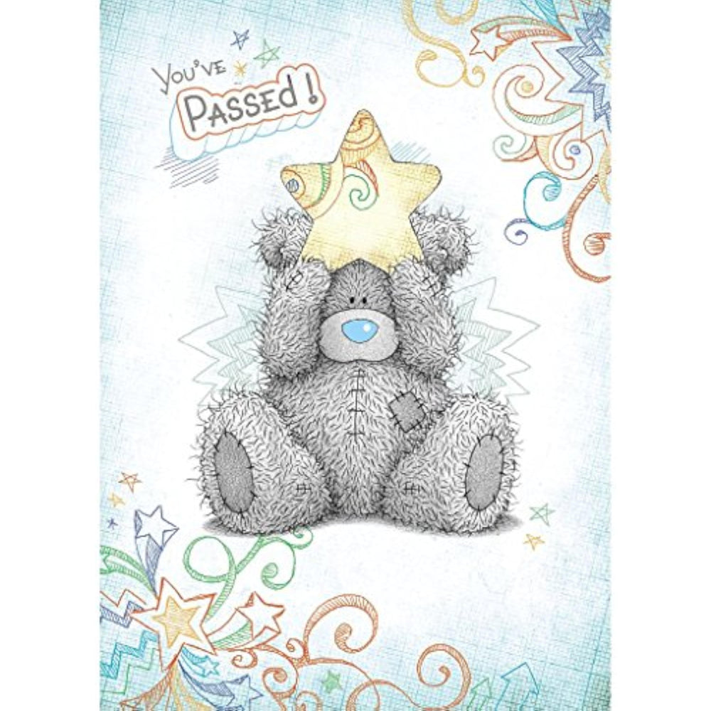 Carte Blanche Me to You You've Passed! greeting card with cheerful design, perfect for celebrating achievement or success.