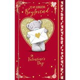 Carte Blanche Valentine's Day greeting card featuring a romantic message for my perfect fiancé, with elegant design and heartfelt sentiment.