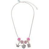 Elegant Carte Blanche Princess Beaded Necklace featuring intricate beadwork and a delicate design, perfect for stylish accessories.