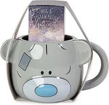 Set of large Carte Blanche mugs with a puzzle design, featuring two ceramic mugs in a stylish and functional set.