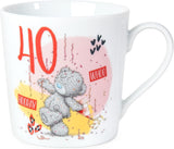 White ceramic Me To You Bear 40th Birthday boxed mug by Carte Blanche, featuring a cute bear design for special celebrations.
