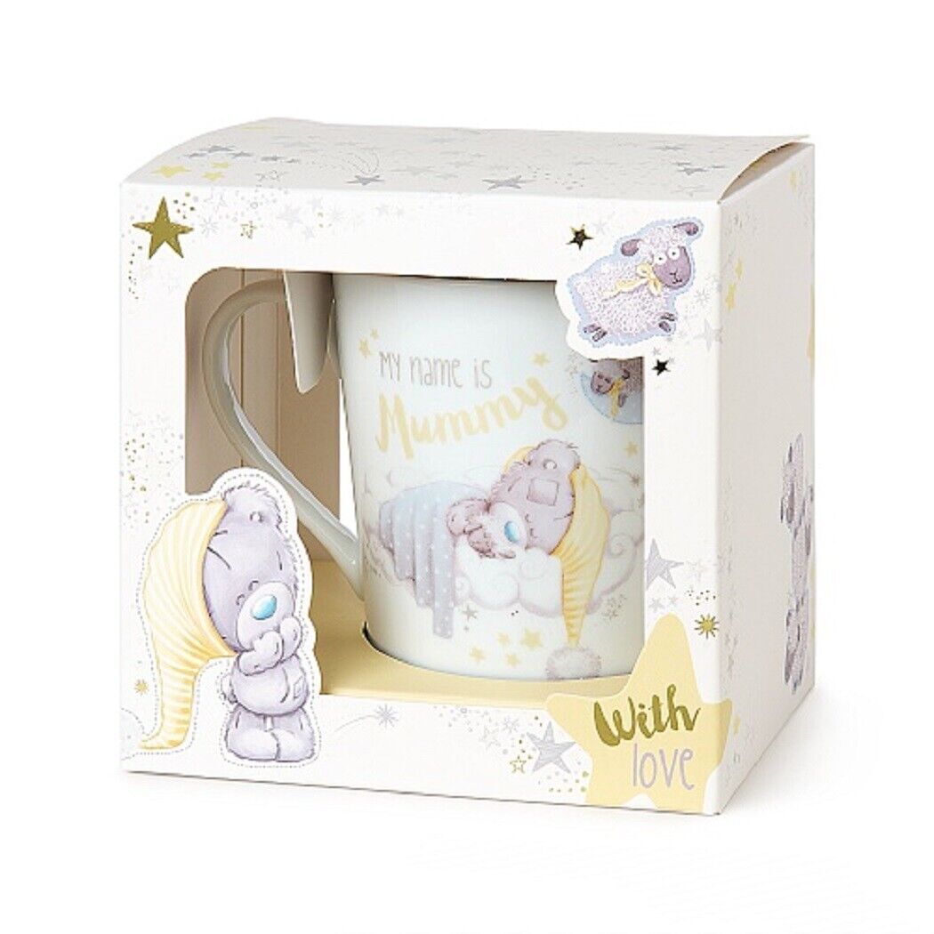 Carte Blanche Tiny Tatty Teddy Mummy ceramic mug with cute teddy bear design, perfect for giftware or personal use.