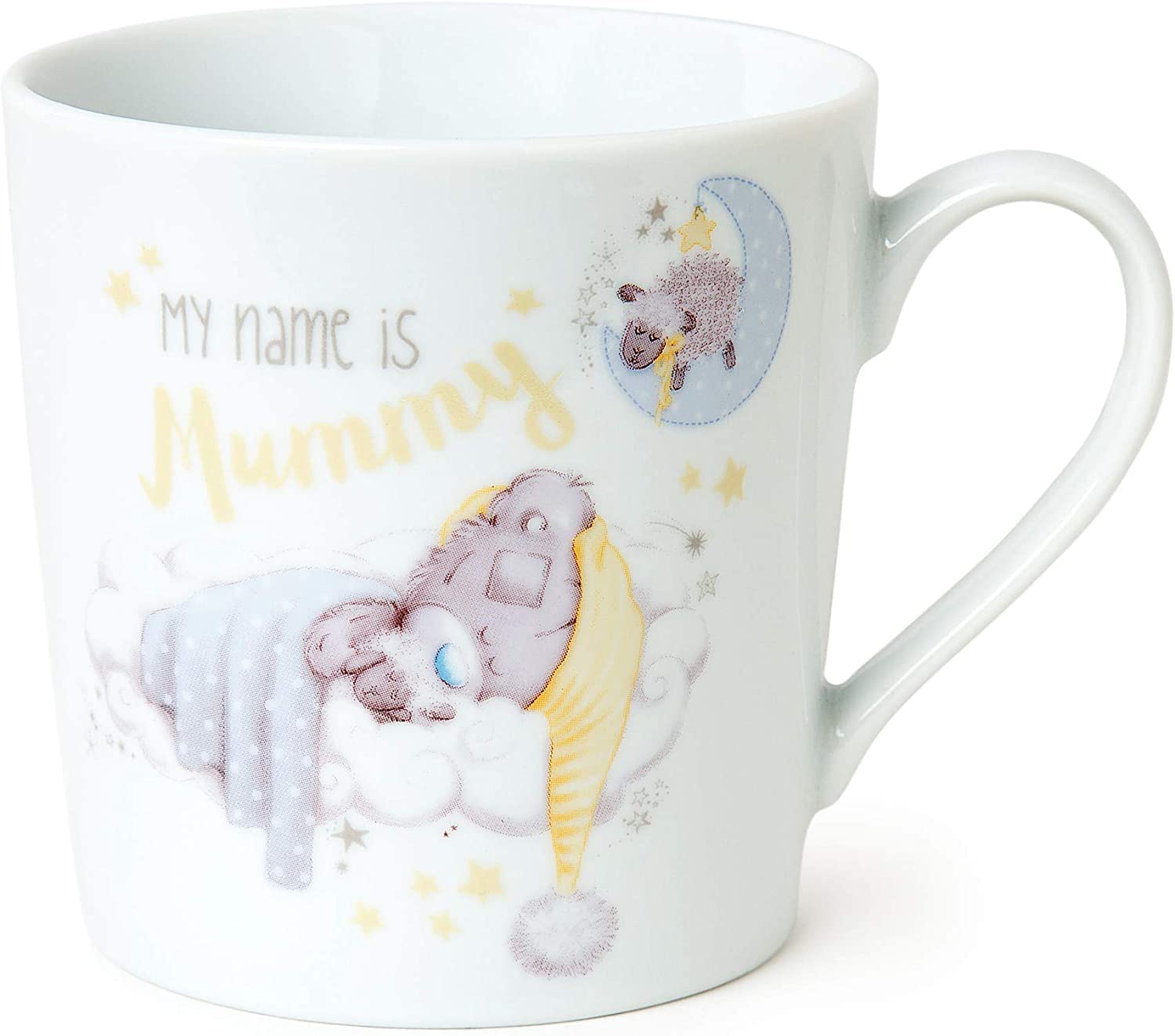 Carte Blanche Tiny Tatty Teddy Mummy ceramic mug with teddy bear design, ideal for giftware and everyday use.
