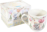 Tatty Teddy luxury bone china mug from Carte Blanche's Signature Collection in satin-lined box, ideal for 21st birthday gift.