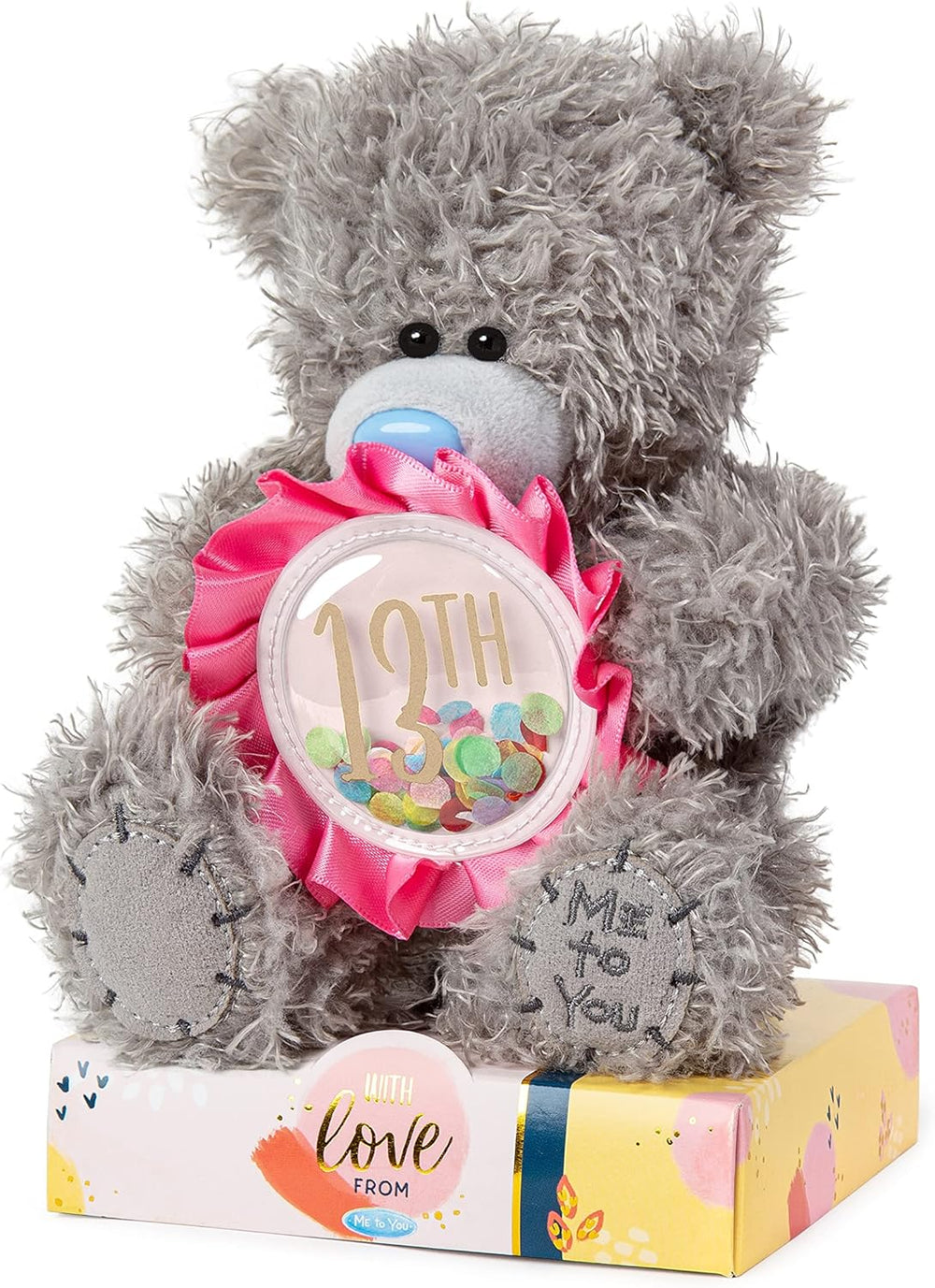 Carte Blanche M7 13th Rosette Plush soft toy with detailed stitching and soft fabric, perfect for cuddling and display.
