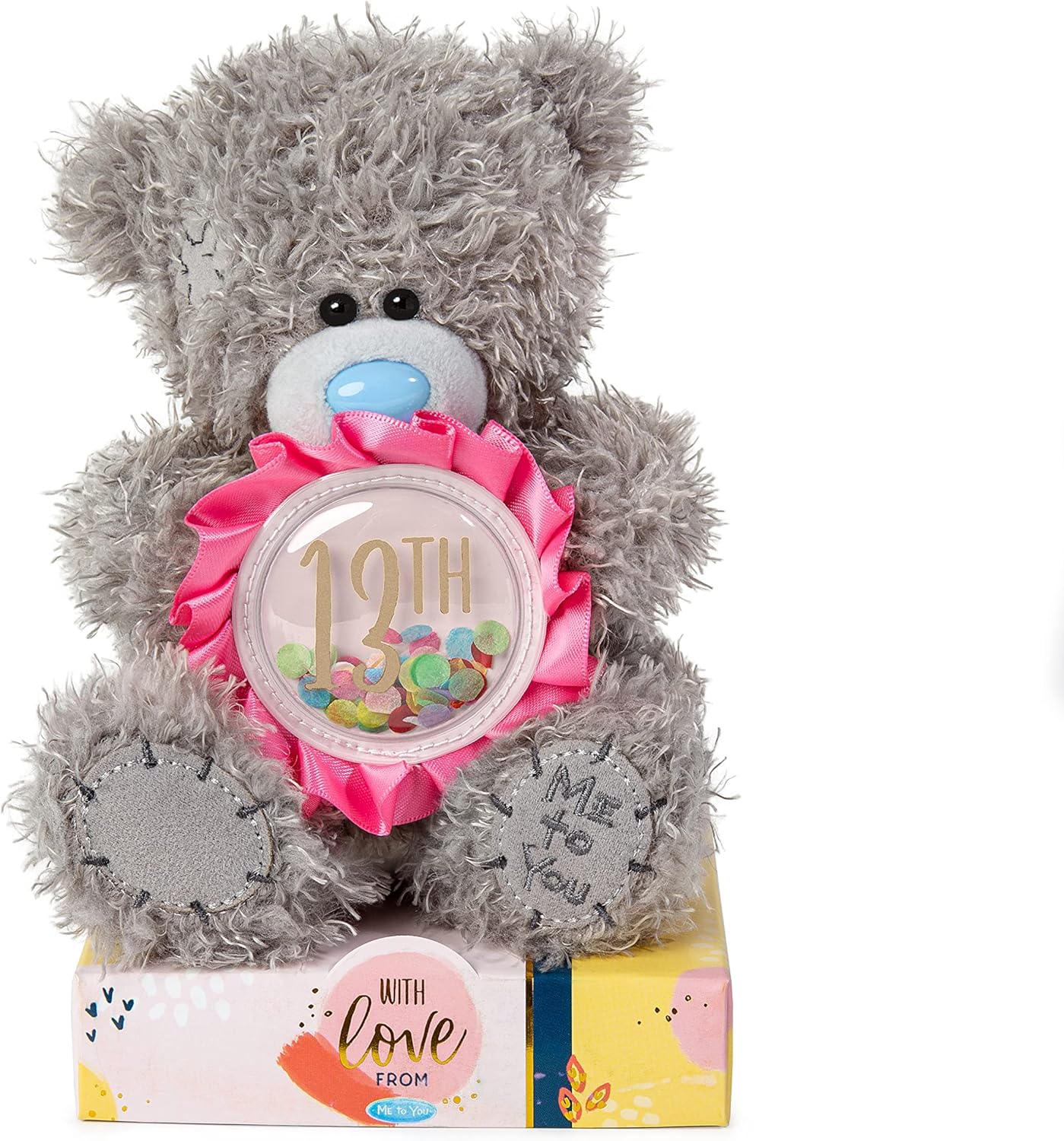 Carte Blanche M7 13th Rosette Plush soft toy featuring a soft, cuddly fabric and detailed rosette design.