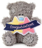 Carte Blanche S4 Congratulations Plush soft toy with colorful embroidered design, perfect for cuddling and gifting.