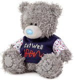 Carte Blanche Get Well Soon Plush Soft Toy, cuddly and comforting plush toy for well-wishing and support.