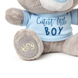 Soft toy of a cute little boy from Carte Blanche's Soft Toys & Giftware collection, featuring plush fabric and detailed craftsmanship.