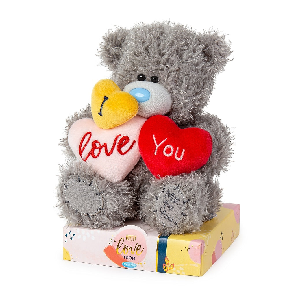 Carte Blanche I Love You Heart Plush soft toy, a cuddly giftware item with a plush heart design from the Carte Blanche collection.