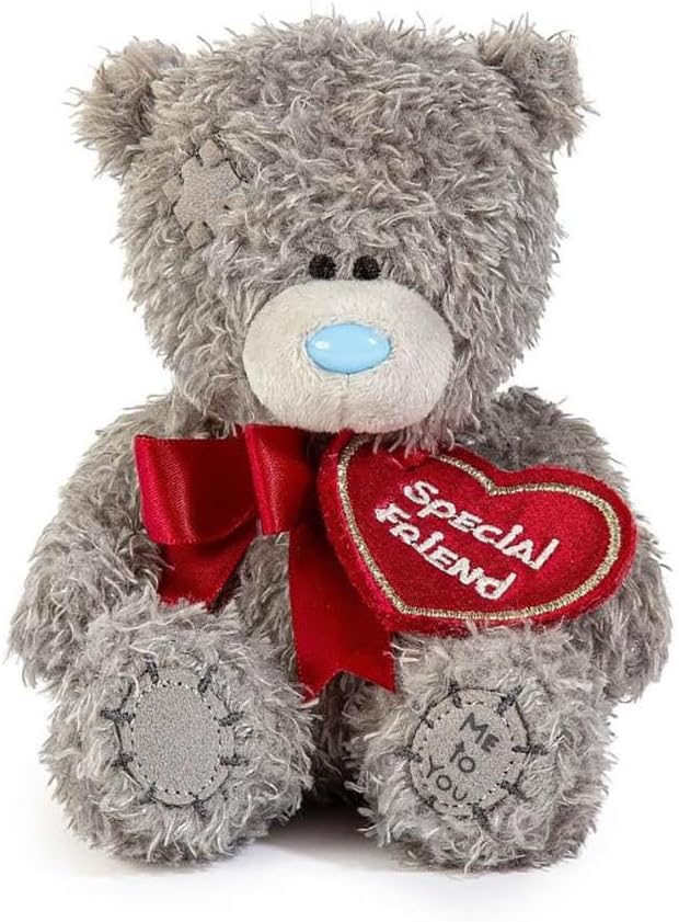 Carte Blanche Tatty Teddy plush bear, 10cm high, soft toy from the Official Collection, cute and cuddly giftware.