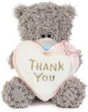 Carte Blanche Tatty Teddy plush bear, 10cm high, soft toy from the official Thank You Bear collection, plush giftware.