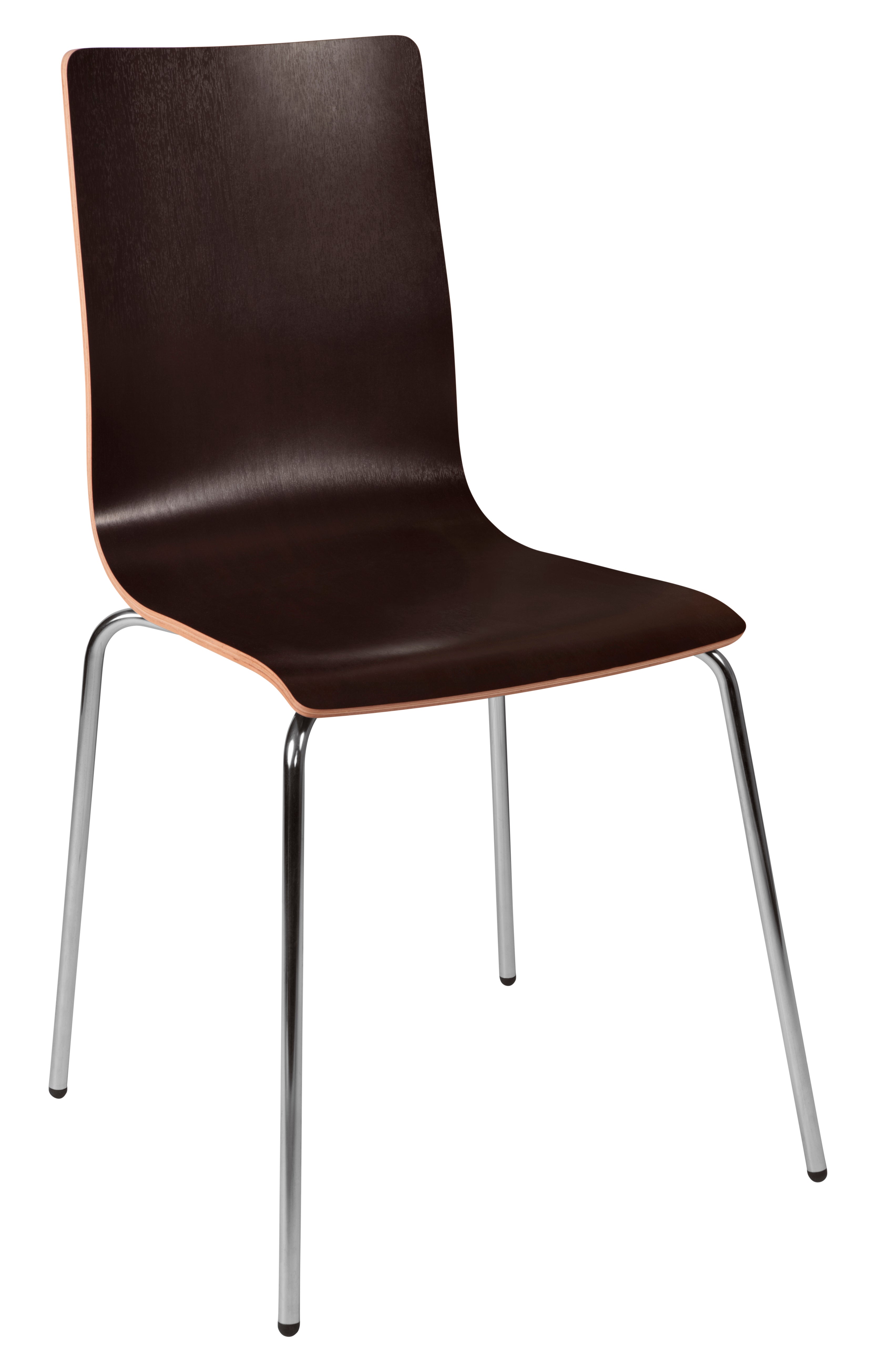 Loft Bistro Wenge Coloured Chairs (Pack 4) - 6906WE DD