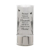 Celebrations Thoughts of You Memorial Tube Light with 'heaven' tribute message, a heartfelt keepsake and decorative light.