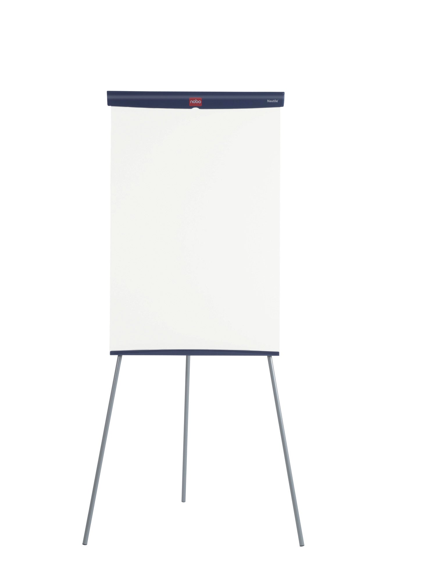 Nobo Basic Steel Tripod Flipchart Easel Magnetic 680x680mm Silver 1905243 DD