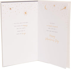 UK Greetings Valentine's Day Card For Husband - Beautiful Design