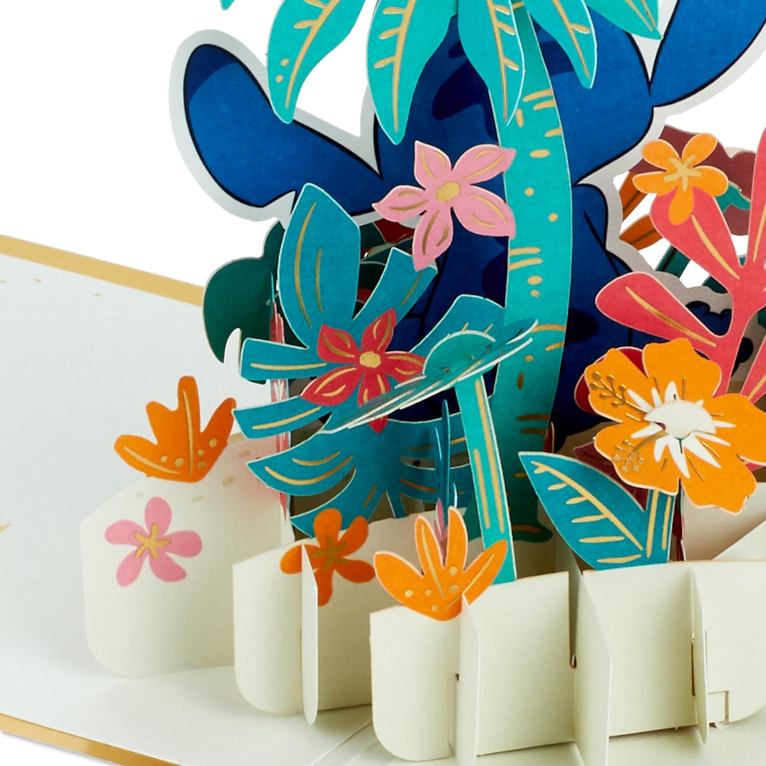 Disney 3D & Pop-Up Lilo & Stitch Stitch with Hawaiian Flowers