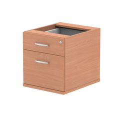 Impulse 2 Drawer Fixed Pedestal Beech I001640 DD