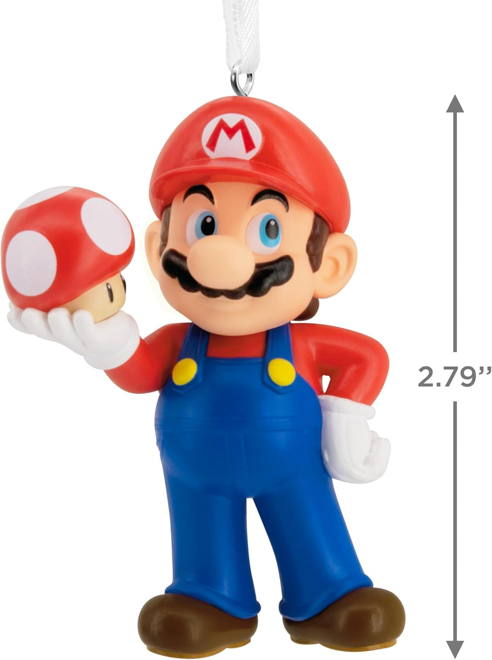 Nintendo Super Mario Mushroom Christmas Tree Decoration – Resin Ornament