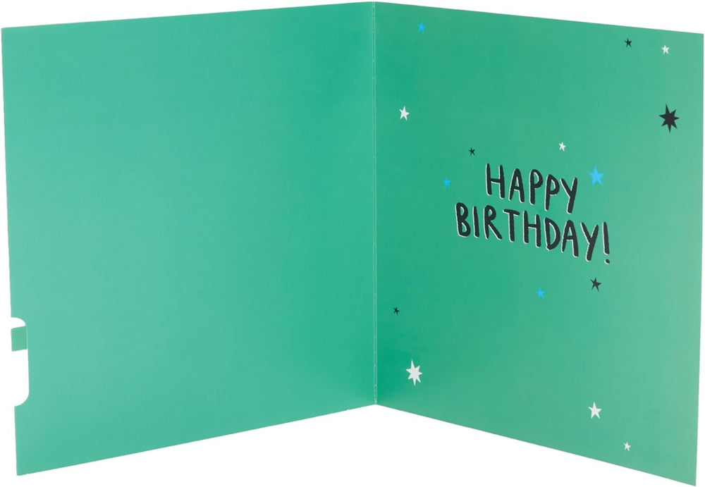 Interactive Rock 'em Sock 'em Design Son Birthday Card