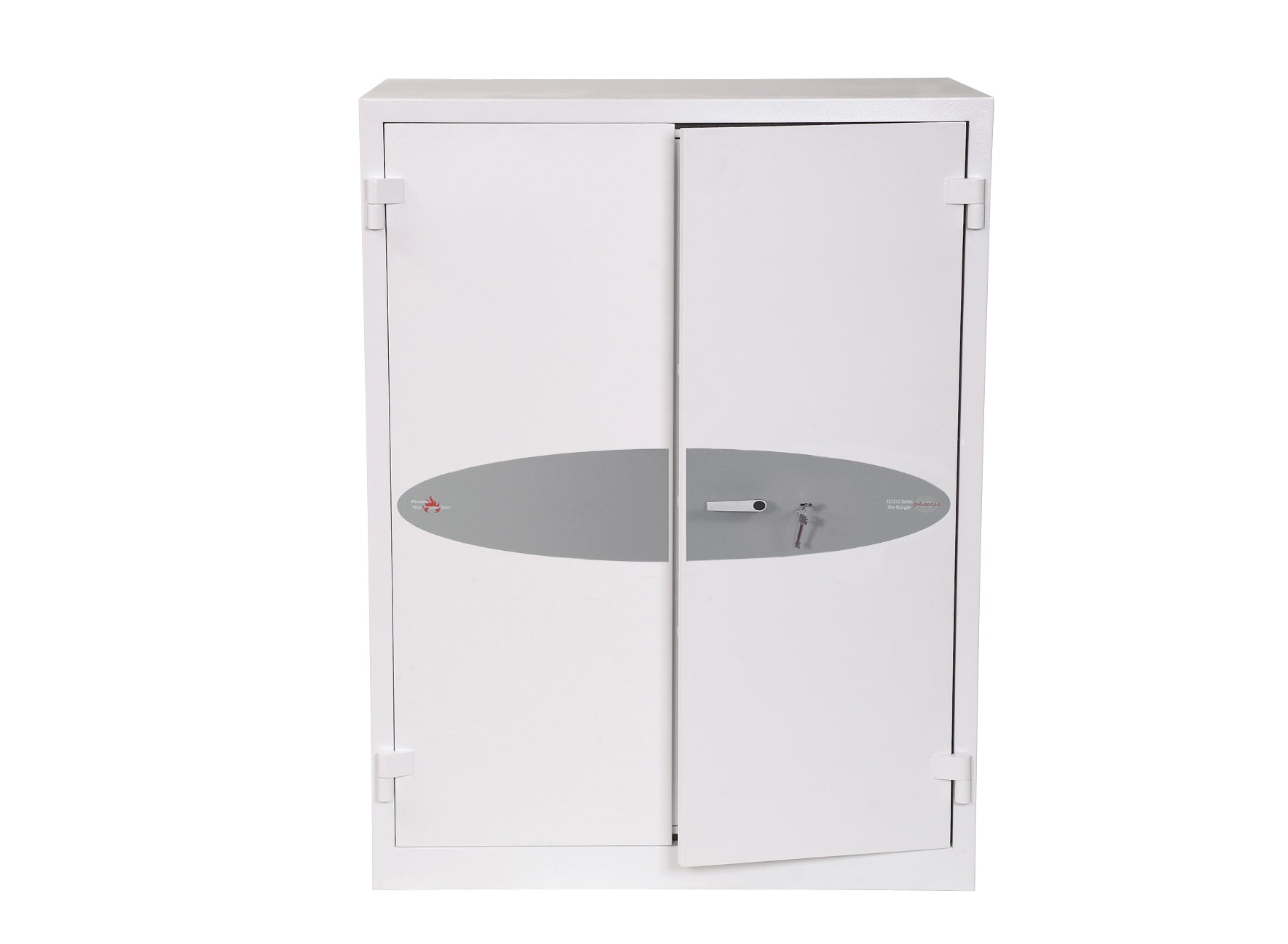 Phoenix Fire Ranger Size 2 Fire Safe Key Lock White FS1512K - DD