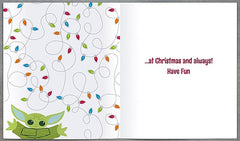 Son The Force Is Strong with you Christmas Card