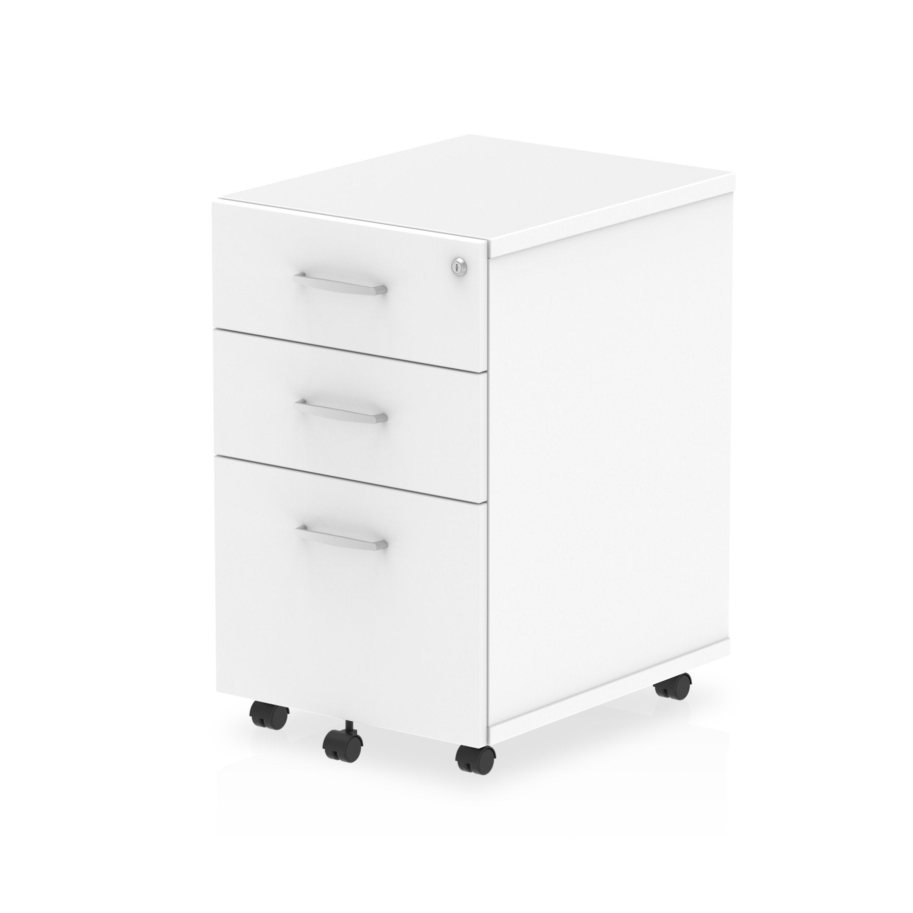 Impulse 3 Drawer Under Desk Pedestal White I001654 DD