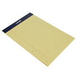 Concept A4 legal pad with 50 sheets, featuring lined paper for notes and writing, in a classic stationery design.