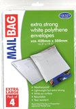 Four County C264 Extra Large Mail Bags for packaging and mailing, made of durable material, ideal for shipping large items.