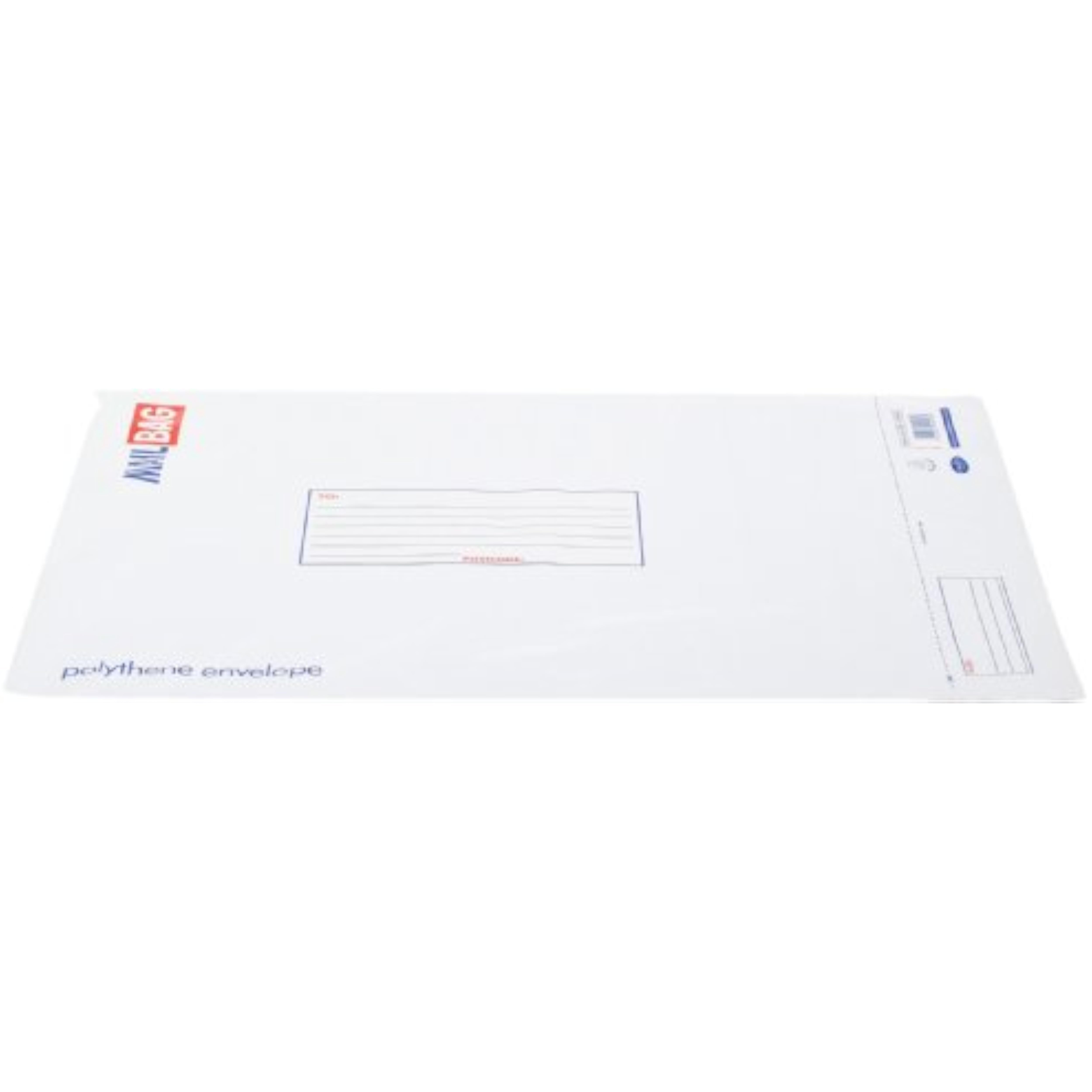 Pack of 25 large County polythene mail bags measuring 32x44cm for packaging and shipping purposes.