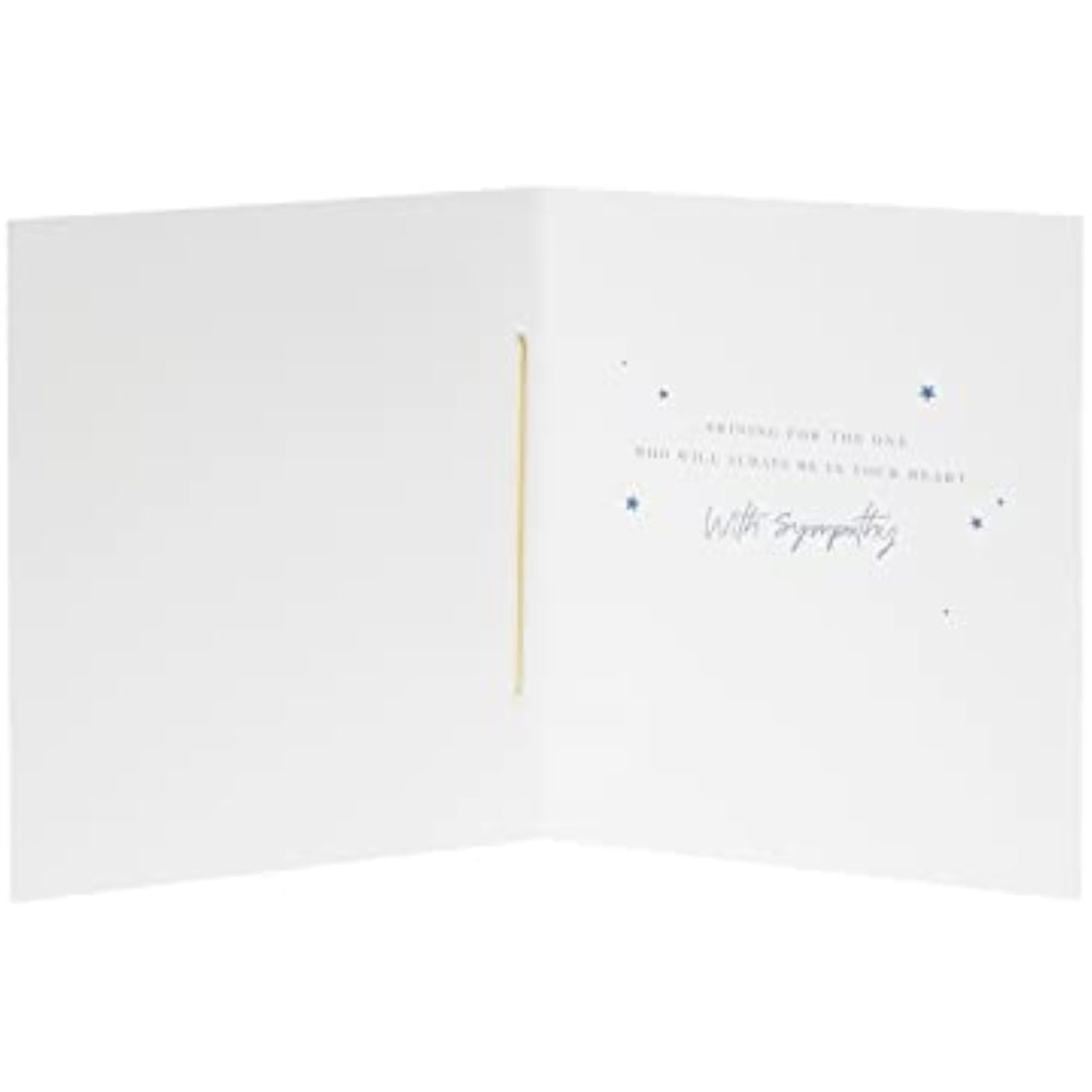 Another Star Brightens The Sky Gold Foil Sympathy Card
