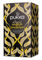 Pukka Tea Elegant English Breakfast Tea Envelopes (Pack 20) - 5060229011565