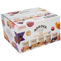 Border Biscuits Luxury Mini Twin Pack 5 Varieties Assorted Biscuit (Pack 100) - 0401049