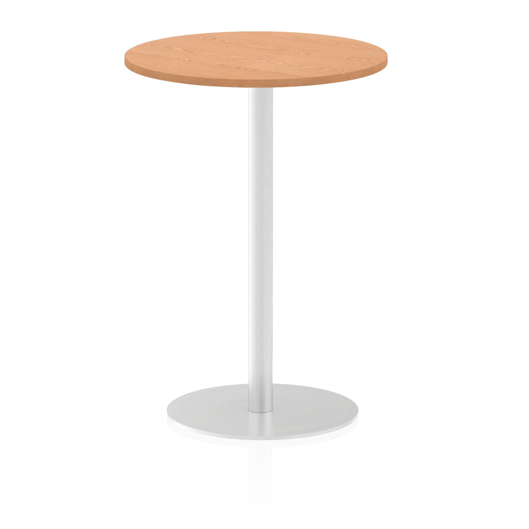 Dynamic Italia 600mm Poseur Round Table Oak Top 1145mm High Leg ITL0116 DD