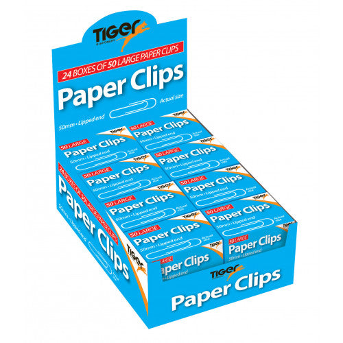 Paper Clips 50mm (Pack of 50)