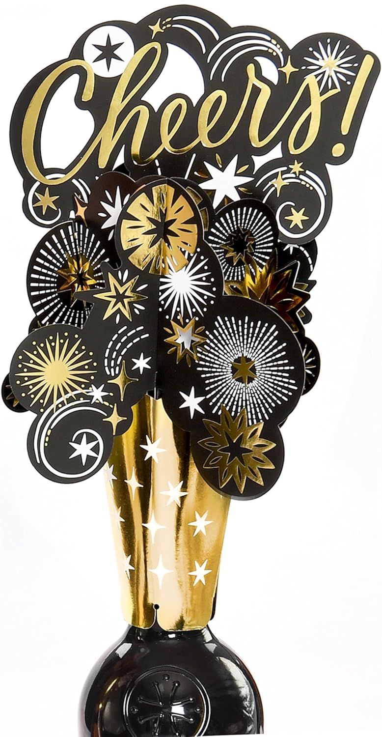 Bottle Topper Greeting – Fun Social Stationery Card for Celebrations