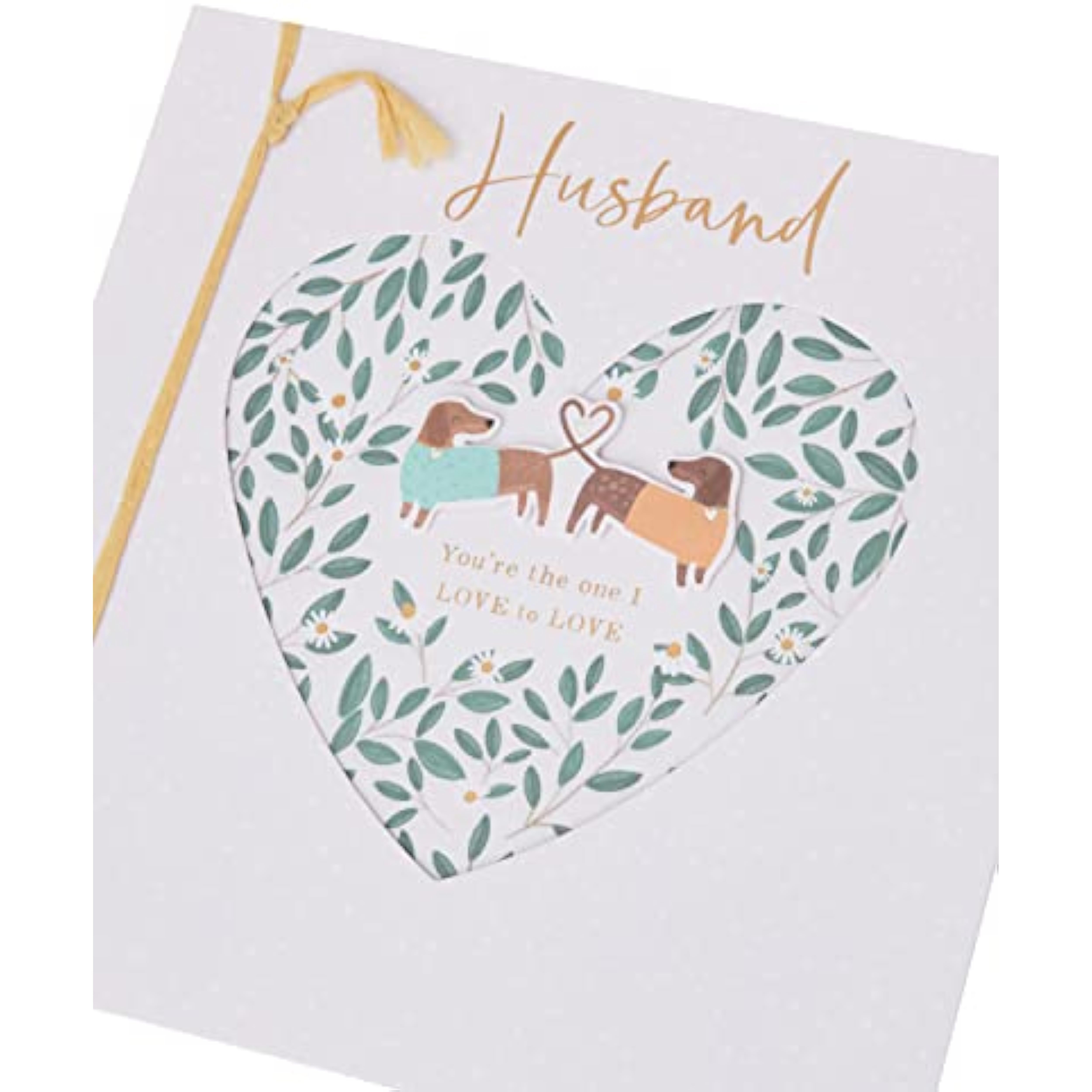 Husband Romantic Design With Pair of Sausage Dogs