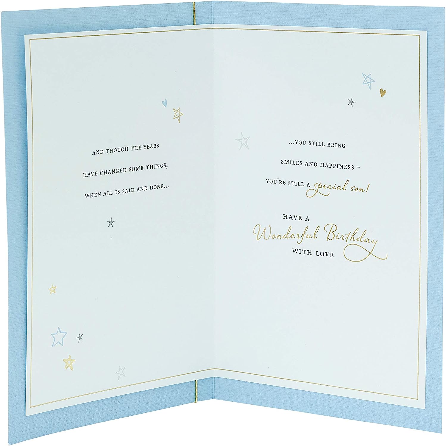 Traditional Son Birthday Card
