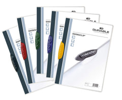 Durable SWINGCLIP 30 Clip Folder A4 Black PK25 - 226001 - 226000