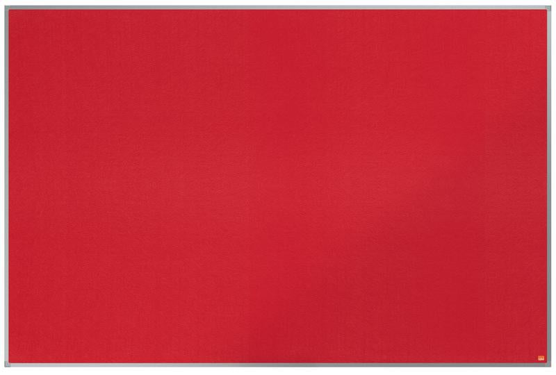 Nobo Essence Felt Notice Board Red 1800x1200mm - 1904068