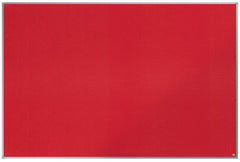 Nobo Essence Felt Notice Board Red 1800x1200mm - 1904068